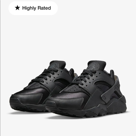 New in Box 🔖 Wms Nike Air Huarache in Black-Anthracite - Picture 8 of 10